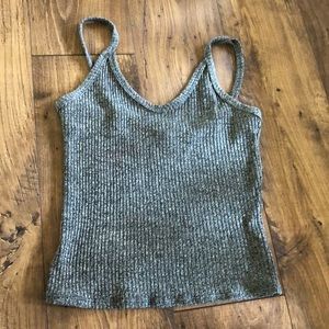 Gray tank top